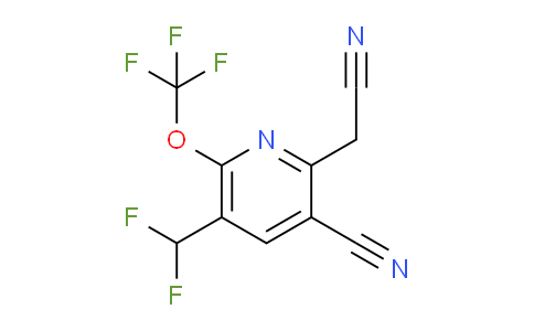 AM173407 | 1804739-37-4 | 3-Cyano-5-(difluoromethyl)-6-(trifluoromethoxy)pyridine-2-acetonitrile