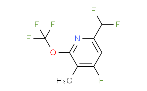 AM173409 | 1804793-29-0 | 6-(Difluoromethyl)-4-fluoro-3-methyl-2-(trifluoromethoxy)pyridine