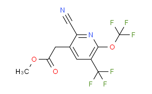 AM173415 | 1804324-25-1 | Methyl 2-cyano-6-(trifluoromethoxy)-5-(trifluoromethyl)pyridine-3-acetate