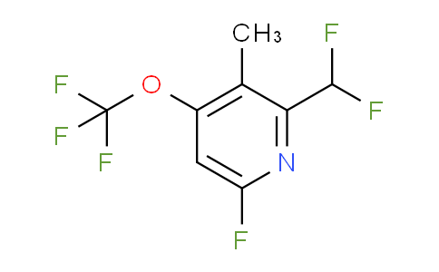 AM173416 | 1804308-95-9 | 2-(Difluoromethyl)-6-fluoro-3-methyl-4-(trifluoromethoxy)pyridine