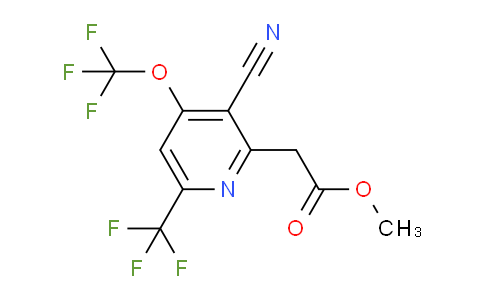 AM173420 | 1804324-34-2 | Methyl 3-cyano-4-(trifluoromethoxy)-6-(trifluoromethyl)pyridine-2-acetate