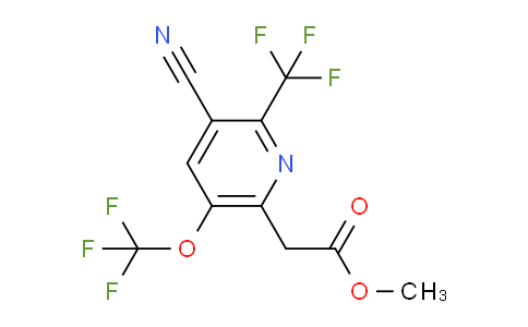 AM173421 | 1806074-88-3 | Methyl 3-cyano-5-(trifluoromethoxy)-2-(trifluoromethyl)pyridine-6-acetate