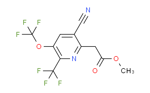 AM173425 | 1804332-18-0 | Methyl 3-cyano-5-(trifluoromethoxy)-6-(trifluoromethyl)pyridine-2-acetate