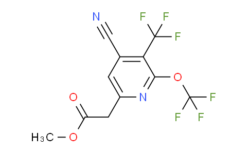 AM173429 | 1804780-28-6 | Methyl 4-cyano-2-(trifluoromethoxy)-3-(trifluoromethyl)pyridine-6-acetate