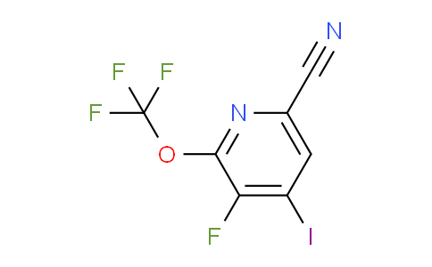 AM173448 | 1806220-19-8 | 6-Cyano-3-fluoro-4-iodo-2-(trifluoromethoxy)pyridine