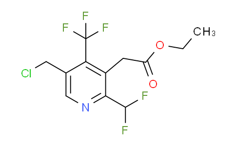 AM17345 | 1361492-77-4 | Ethyl 5-(chloromethyl)-2-(difluoromethyl)-4-(trifluoromethyl)pyridine-3-acetate