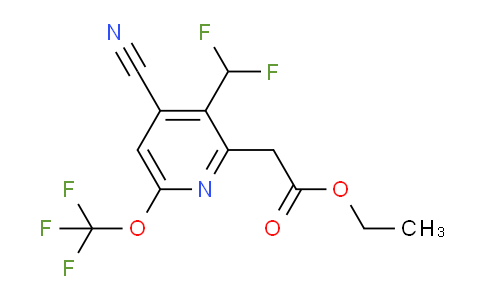 AM173457 | 1804739-94-3 | Ethyl 4-cyano-3-(difluoromethyl)-6-(trifluoromethoxy)pyridine-2-acetate