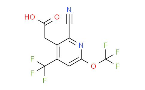 AM173467 | 1804814-05-8 | 2-Cyano-6-(trifluoromethoxy)-4-(trifluoromethyl)pyridine-3-acetic acid