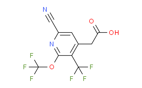 AM173469 | 1804780-09-3 | 6-Cyano-2-(trifluoromethoxy)-3-(trifluoromethyl)pyridine-4-acetic acid