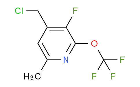 AM173471 | 1804308-26-6 | 4-(Chloromethyl)-3-fluoro-6-methyl-2-(trifluoromethoxy)pyridine