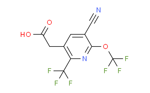 AM173472 | 1804814-18-3 | 3-Cyano-2-(trifluoromethoxy)-6-(trifluoromethyl)pyridine-5-acetic acid