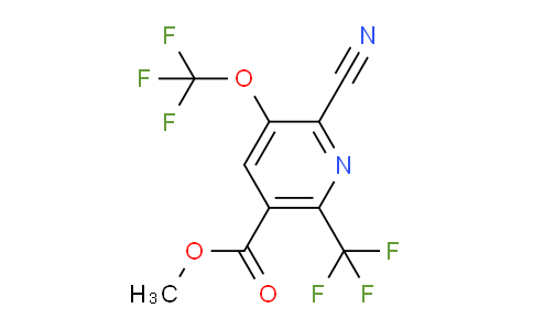 AM173475 | 1804623-58-2 | Methyl 2-cyano-3-(trifluoromethoxy)-6-(trifluoromethyl)pyridine-5-carboxylate