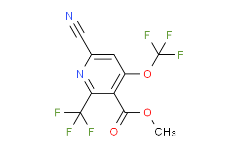 AM173478 | 1804313-07-2 | Methyl 6-cyano-4-(trifluoromethoxy)-2-(trifluoromethyl)pyridine-3-carboxylate