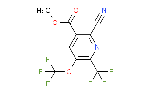 AM173481 | 1805922-90-0 | Methyl 2-cyano-5-(trifluoromethoxy)-6-(trifluoromethyl)pyridine-3-carboxylate