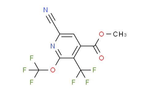 AM173486 | 1804297-58-2 | Methyl 6-cyano-2-(trifluoromethoxy)-3-(trifluoromethyl)pyridine-4-carboxylate