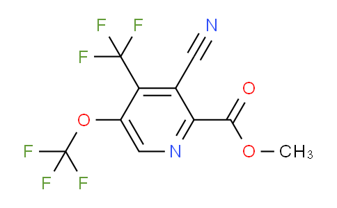 AM173500 | 1804297-74-2 | Methyl 3-cyano-5-(trifluoromethoxy)-4-(trifluoromethyl)pyridine-2-carboxylate