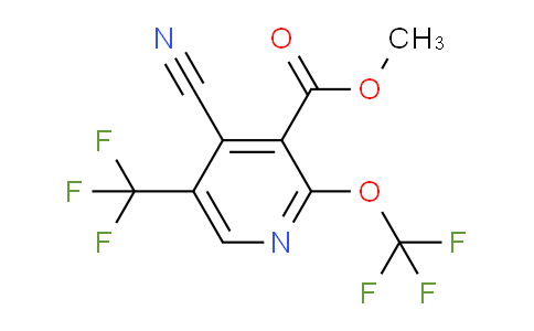 AM173507 | 1806188-61-3 | Methyl 4-cyano-2-(trifluoromethoxy)-5-(trifluoromethyl)pyridine-3-carboxylate