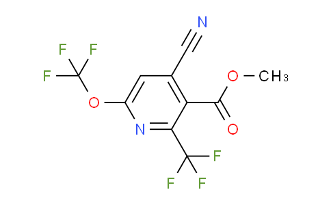 AM173509 | 1804779-92-7 | Methyl 4-cyano-6-(trifluoromethoxy)-2-(trifluoromethyl)pyridine-3-carboxylate