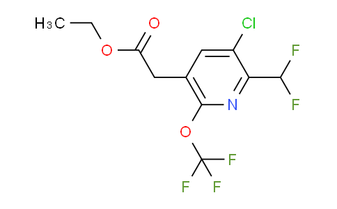 AM173510 | 1803651-91-3 | Ethyl 3-chloro-2-(difluoromethyl)-6-(trifluoromethoxy)pyridine-5-acetate