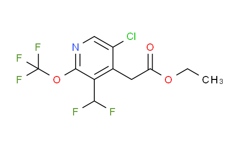 AM173515 | 1803651-98-0 | Ethyl 5-chloro-3-(difluoromethyl)-2-(trifluoromethoxy)pyridine-4-acetate