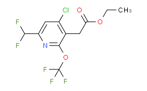 AM173519 | 1806102-93-1 | Ethyl 4-chloro-6-(difluoromethyl)-2-(trifluoromethoxy)pyridine-3-acetate