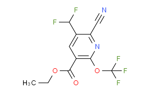 AM173522 | 1803679-56-2 | Ethyl 2-cyano-3-(difluoromethyl)-6-(trifluoromethoxy)pyridine-5-carboxylate