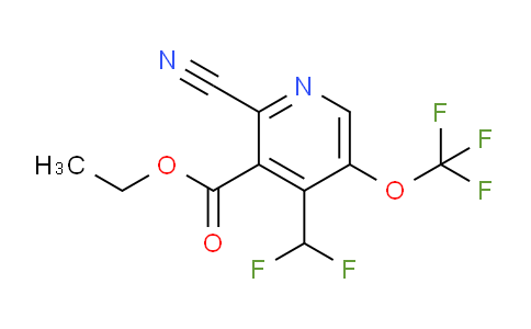AM173523 | 1806074-99-6 | Ethyl 2-cyano-4-(difluoromethyl)-5-(trifluoromethoxy)pyridine-3-carboxylate