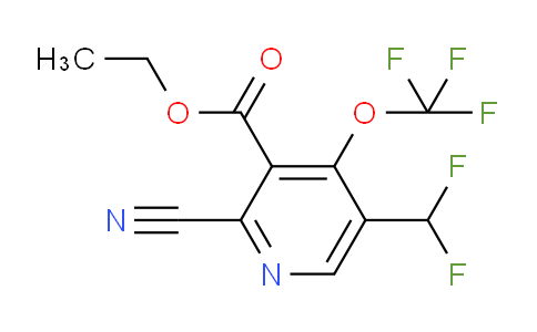 AM173527 | 1804782-88-4 | Ethyl 2-cyano-5-(difluoromethyl)-4-(trifluoromethoxy)pyridine-3-carboxylate