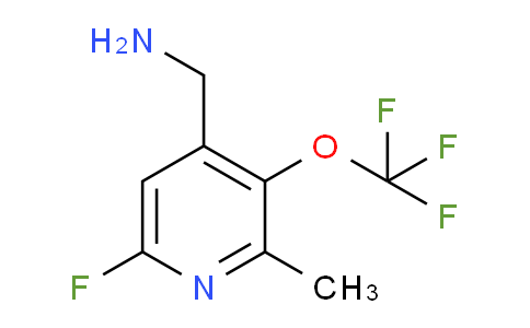 4-(Aminomethyl)-6-fluoro-2-methyl-3-(trifluoromethoxy)pyridine