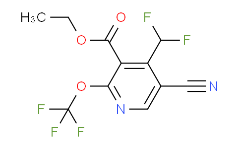 AM173548 | 1806254-42-1 | Ethyl 5-cyano-4-(difluoromethyl)-2-(trifluoromethoxy)pyridine-3-carboxylate