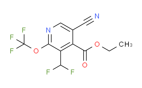 AM173549 | 1806190-26-0 | Ethyl 5-cyano-3-(difluoromethyl)-2-(trifluoromethoxy)pyridine-4-carboxylate