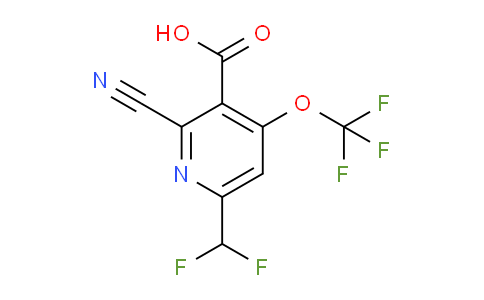 AM173556 | 1806720-92-2 | 2-Cyano-6-(difluoromethyl)-4-(trifluoromethoxy)pyridine-3-carboxylic acid