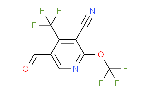 AM173560 | 1804312-56-8 | 3-Cyano-2-(trifluoromethoxy)-4-(trifluoromethyl)pyridine-5-carboxaldehyde