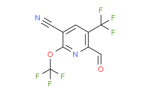 AM173562 | 1803666-42-3 | 3-Cyano-2-(trifluoromethoxy)-5-(trifluoromethyl)pyridine-6-carboxaldehyde