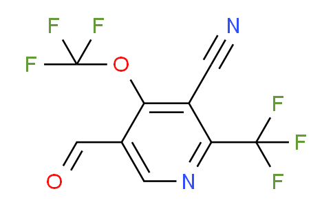 AM173565 | 1804331-23-4 | 3-Cyano-4-(trifluoromethoxy)-2-(trifluoromethyl)pyridine-5-carboxaldehyde