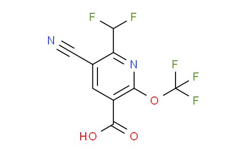 AM173567 | 1806190-13-5 | 3-Cyano-2-(difluoromethyl)-6-(trifluoromethoxy)pyridine-5-carboxylic acid