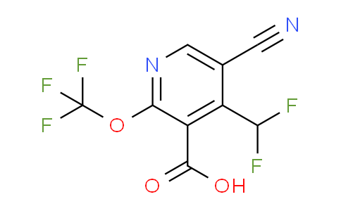 AM173569 | 1803677-74-8 | 5-Cyano-4-(difluoromethyl)-2-(trifluoromethoxy)pyridine-3-carboxylic acid