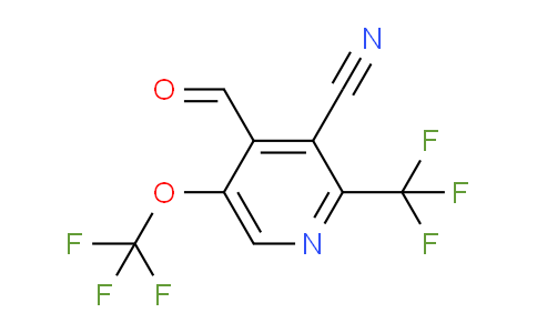 AM173573 | 1804736-48-8 | 3-Cyano-5-(trifluoromethoxy)-2-(trifluoromethyl)pyridine-4-carboxaldehyde