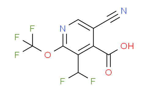 AM173574 | 1803677-79-3 | 5-Cyano-3-(difluoromethyl)-2-(trifluoromethoxy)pyridine-4-carboxylic acid