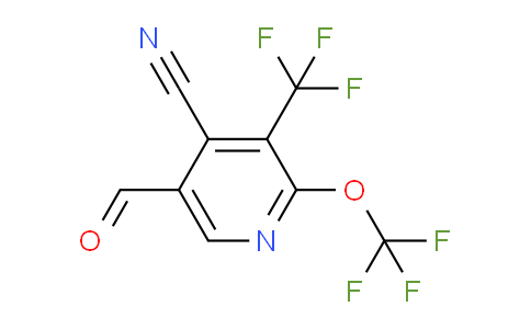 AM173582 | 1804780-61-7 | 4-Cyano-2-(trifluoromethoxy)-3-(trifluoromethyl)pyridine-5-carboxaldehyde