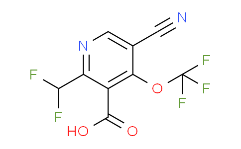 AM173587 | 1804326-67-7 | 5-Cyano-2-(difluoromethyl)-4-(trifluoromethoxy)pyridine-3-carboxylic acid