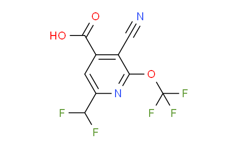 AM173589 | 1806721-05-0 | 3-Cyano-6-(difluoromethyl)-2-(trifluoromethoxy)pyridine-4-carboxylic acid