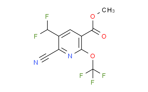 AM173590 | 1803678-74-1 | Methyl 2-cyano-3-(difluoromethyl)-6-(trifluoromethoxy)pyridine-5-carboxylate