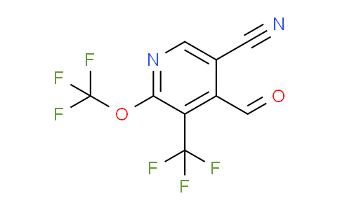 AM173591 | 1804323-37-2 | 5-Cyano-2-(trifluoromethoxy)-3-(trifluoromethyl)pyridine-4-carboxaldehyde