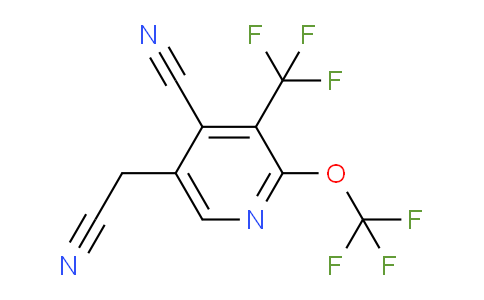 AM173607 | 1806254-83-0 | 4-Cyano-2-(trifluoromethoxy)-3-(trifluoromethyl)pyridine-5-acetonitrile