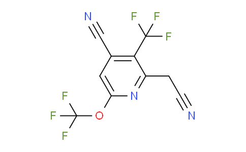 AM173609 | 1806164-29-3 | 4-Cyano-6-(trifluoromethoxy)-3-(trifluoromethyl)pyridine-2-acetonitrile