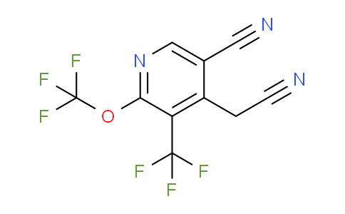 AM173611 | 1804311-15-6 | 5-Cyano-2-(trifluoromethoxy)-3-(trifluoromethyl)pyridine-4-acetonitrile