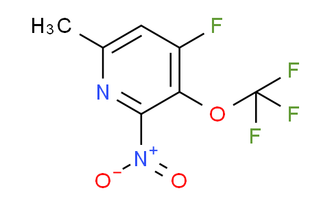 4-Fluoro-6-methyl-2-nitro-3-(trifluoromethoxy)pyridine