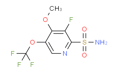 AM173623 | 1805955-54-7 | 3-Fluoro-4-methoxy-5-(trifluoromethoxy)pyridine-2-sulfonamide