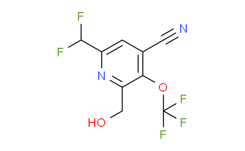 4-Cyano-6-(difluoromethyl)-3-(trifluoromethoxy)pyridine-2-methanol
